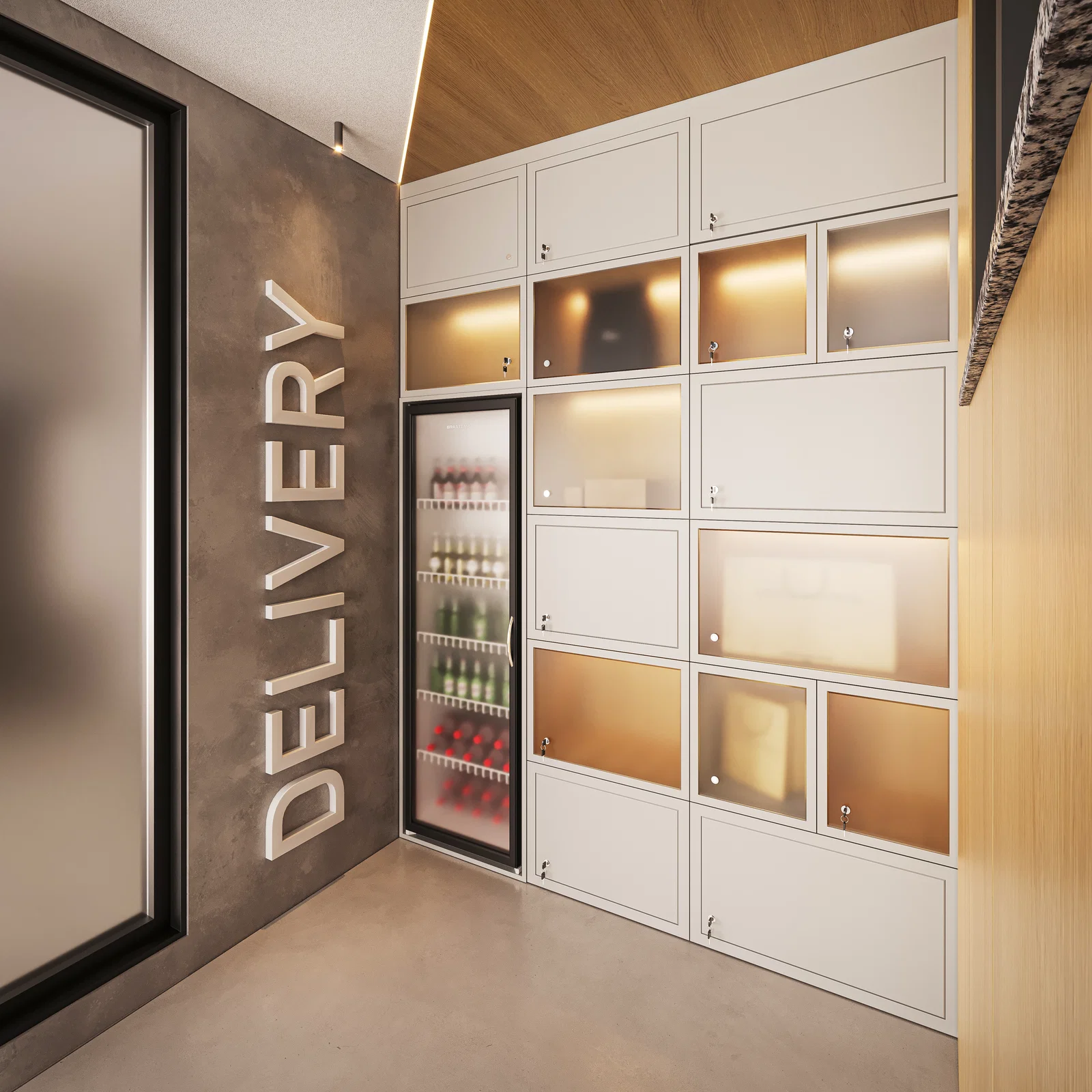 Espaço delivery do The Link Residence